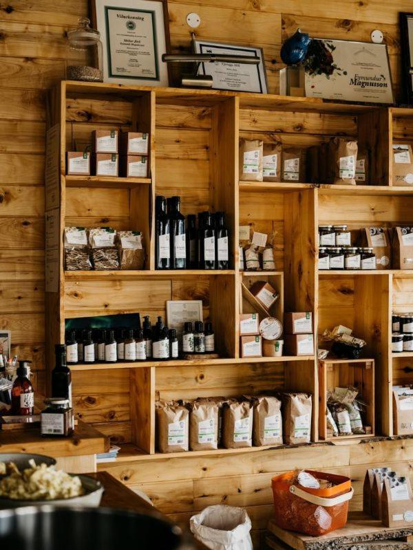 Mothir Joerth Organic Farm Guesthouse In Vallanes Dış mekan fotoğraf