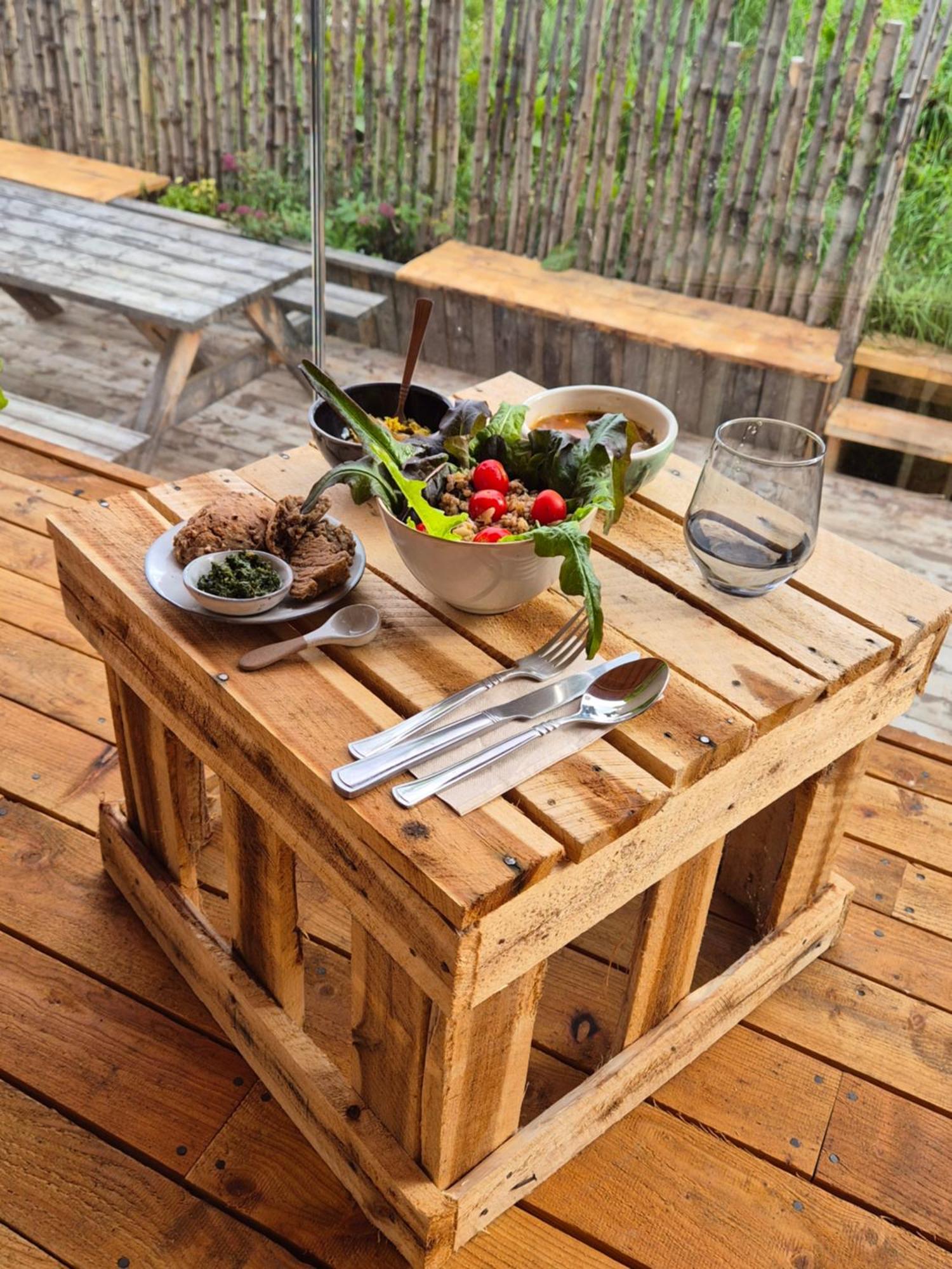 Mothir Joerth Organic Farm Guesthouse In Vallanes Dış mekan fotoğraf